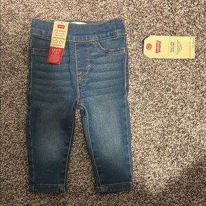 Levi's Blue Denim Jeans with Elastic Waistband